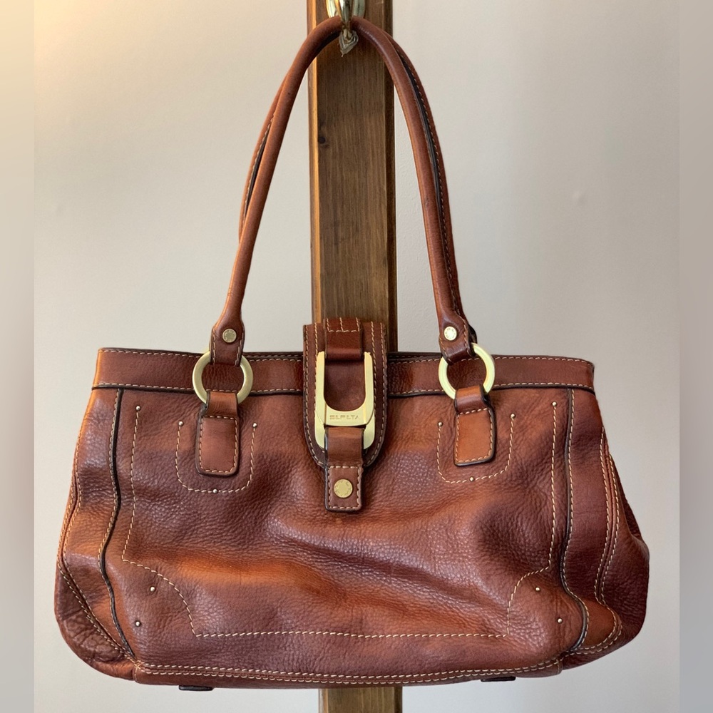 SERETA |  Brown Leather Purse